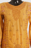 RAMEEN-3 PIECE EMBROIDERED COTTON SUIT