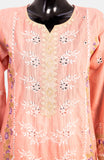 MARIA-3 PIECE EMBROIDERED COTTON SUIT