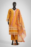 AREEJ -  3 PIECE  EMBROIDERED COTTON SUIT