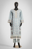 REEMA-3 PIECE EMBROIDERED COTTON SUIT