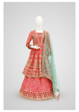 RANI- 3 PIECE EMBROIDERED LEHNGA