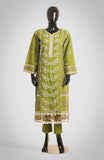 NAZISH-3 PIECE EMBROIDERED COTTON SUIT