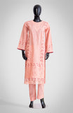 MEERA-3 PIECE EMBROIDERED COTTON SUIT