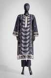 LAYLA- 3 PIECE EMBROIDERED COTTON SUIT