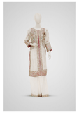 FASANAY- 3 PIECE KOREAN  RAW SILK SUIT