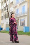 MAHJABEEN-  3 PIECE  PRINTED POLY COTTON SUIT