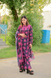 MAHJABEEN-  3 PIECE  PRINTED POLY COTTON SUIT