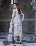 RANIA-3 PIECE EMBROIDERED  COTTON SILK SUIT