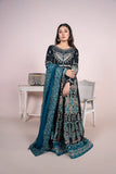 MEENA- 3 PIECE EMBROIDERED CHIFFON MAXI