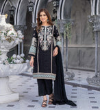 NEHA-3 PIECE EMBROIDERED COTTON SUIT